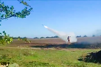 Putin tobt! Video: Ukrainische Partisanen sprengen russische Hauptquartier - viele Offiziere gefallen!