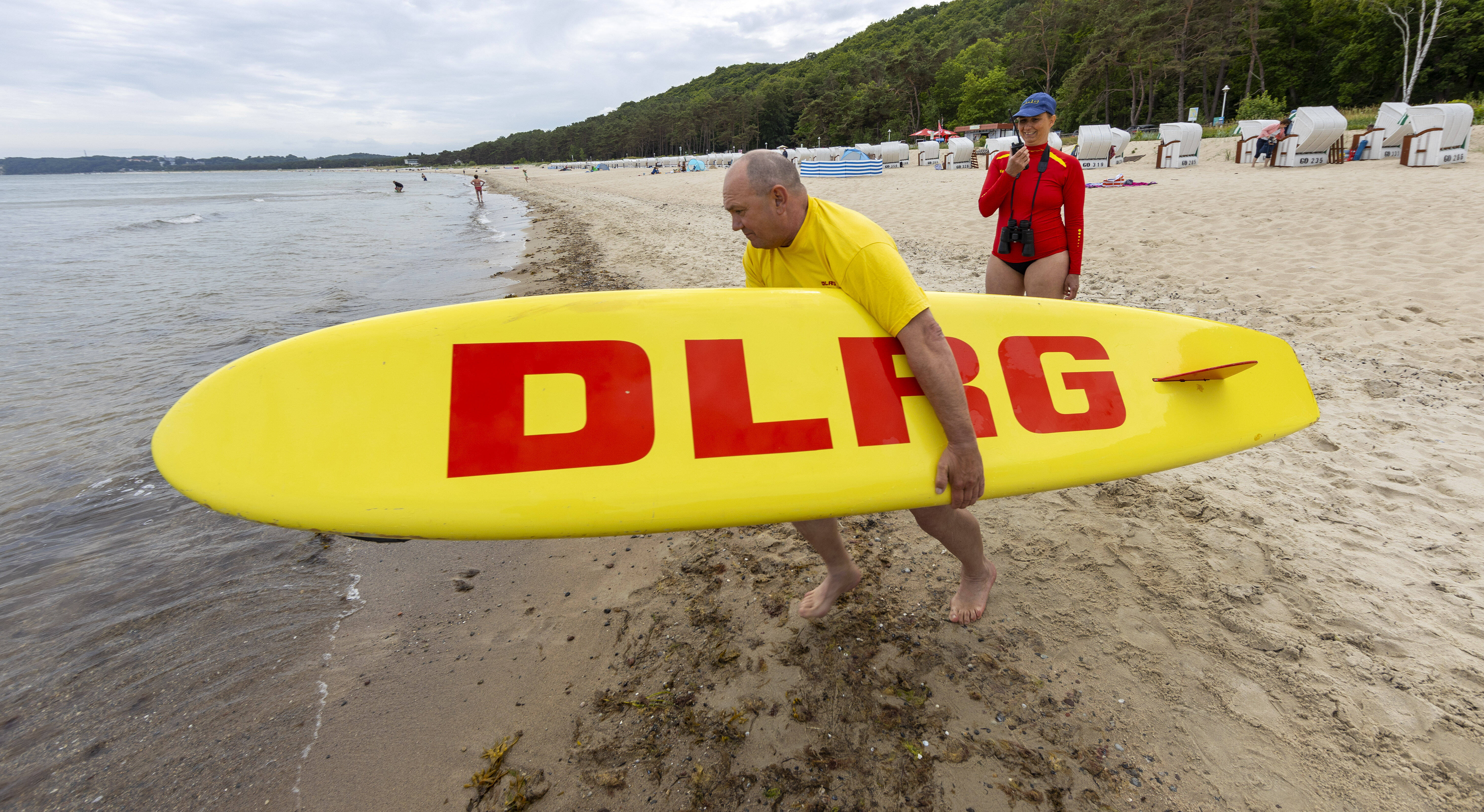 Todesdrama am Timmendorfer Strand - Junger Mann in der Ostsee ertrunken